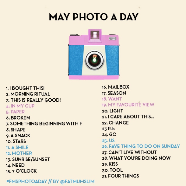 may photo a day challenge